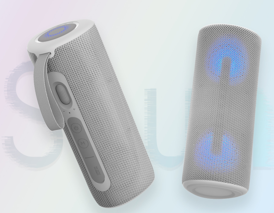 SoundRoll IPX5 LED bluetooth speaker